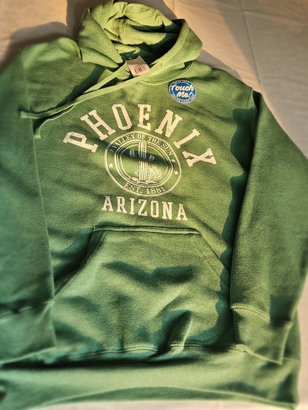 NWT Point Phoenix Arizona Green Hoodie Sweatshirt M - Picture 7 of 15